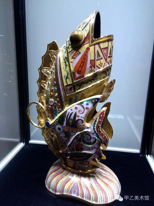 中国景泰蓝艺术交流展在瑞典举办