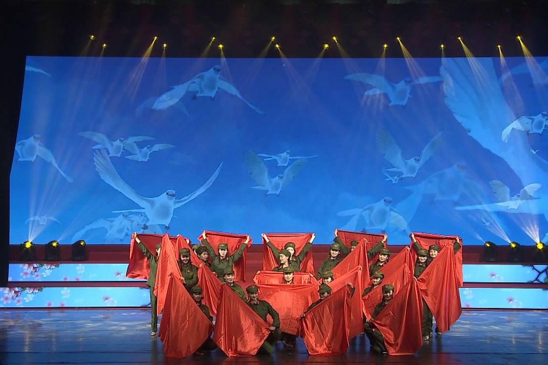 “妙音曼舞——敦煌乐舞文化主题展”台中场压轴登场